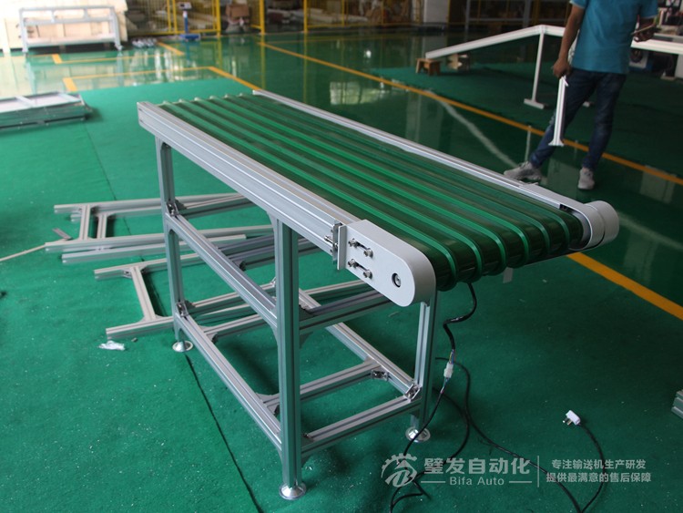 皮帶面加多導條皮帶標準小型輸送機 皮帶面加多導條皮帶標準小型輸送機