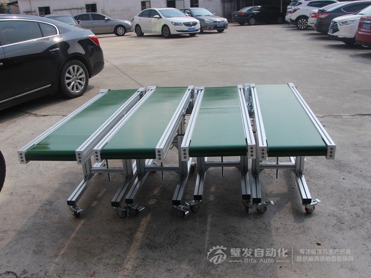 小型單腿支撐皮帶輸送機 小型單腿支撐皮帶輸送機