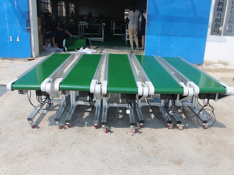 小型單腿支撐皮帶輸送機 小型單腿支撐皮帶輸送機