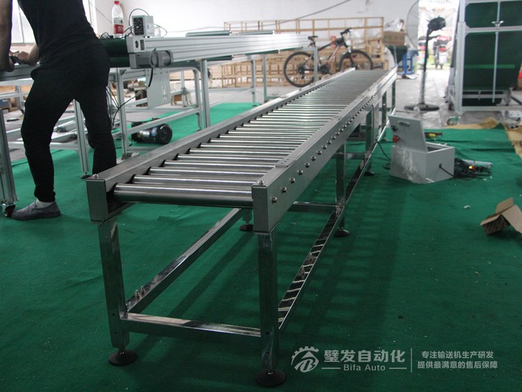 動力滾筒輸送機 動力滾筒輸送機